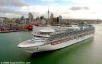 ID 3248 DIAMOND PRINCESS (2004/115875grt/IMO 9228198) outbound, Auckland, NZ bound for Tauranga.
